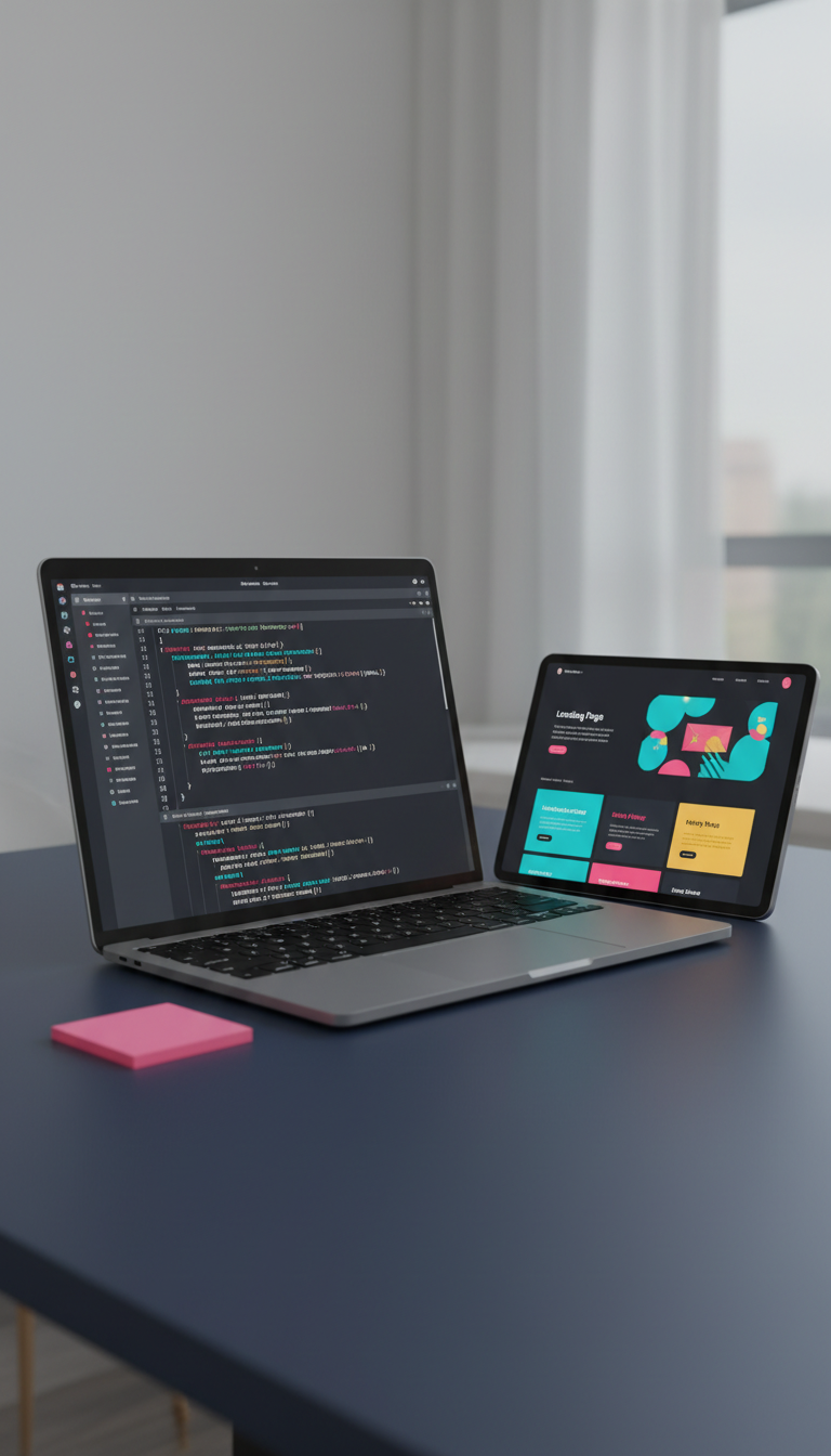 Landing page enfocada en storytelling auténtico