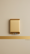 Soporte plegable de aluminio anodizado